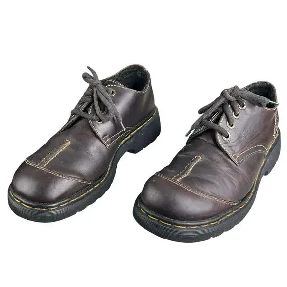 Vintage Dr. Marten’s Unisex Made In England Chunky Oxfords Size UK 8 US M 9 W 10